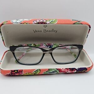 Vera Bradley Eyeglasses Frames Only Grace Superbloom SBM 53-15-135 With Case